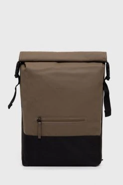 Γυναικεία Σακίδια πλάτης Σακίδιο πλάτης Rains 13720 Buckle Rolltop Rucksack καφέ