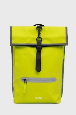 Γυναικεία Σακίδια πλάτης Σακίδιο πλάτης Rains 14030 Rolltop Rucksack Reflective πράσινο