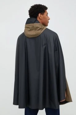 Γυναικεία Μακριά μπουφάν Αδιάβροχο παλτό Rains 18110 Cape καφέ -Ρούχα Rains unnamed file 619