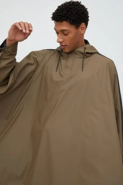 Γυναικεία Μακριά μπουφάν Αδιάβροχο παλτό Rains 18110 Cape καφέ -Ρούχα Rains unnamed file 622