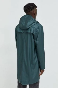 Γυναικεία Μακριά μπουφάν Αδιάβροχο μπουφάν Rains πράσινο -Ρούχα Rains unnamed file 703
