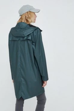 Γυναικεία Μακριά μπουφάν Αδιάβροχο μπουφάν Rains πράσινο -Ρούχα Rains unnamed file 704