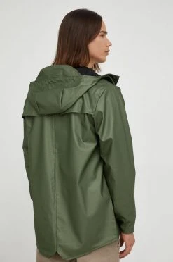 Γυναικεία Κοντά μπουφάν Αδιάβροχο μπουφάν Rains πράσινο, -Ρούχα Rains unnamed file 722
