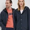 Γυναικεία Κοντά μπουφάν Μπουφάν Rains 12010 Jacket ναυτικό μπλε,