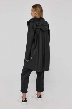Γυναικεία Μακριά μπουφάν Μπουφάν Rains 12020 Long Jacket μαύρο -Ρούχα Rains unnamed file 769
