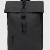 Γυναικεία Σακίδια πλάτης Σακίδιο πλάτης Rains 13160 Rolltop Rucksack γκρι,
