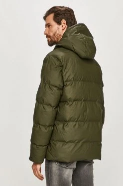 Γυναικεία Κοντά μπουφάν Rains - Μπουφάν 1506 Puffer Jacket καφέ πράσινο -Ρούχα Rains unnamed file 895