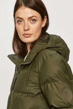 Γυναικεία Κοντά μπουφάν Rains - Μπουφάν 1506 Puffer Jacket καφέ πράσινο -Ρούχα Rains unnamed file 896