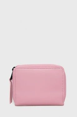 Γυναικεία Πορτοφόλια Πορτοφόλι Rains Wallet Mini , χρώμα: ροζ