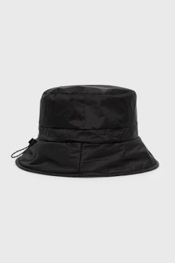 Γυναικεία Καπέλα Καπέλο Rains 20040 Padded Nylon Bucket Hat μαύρο